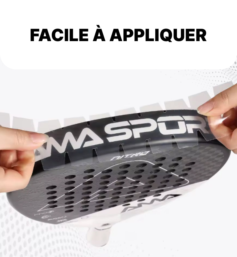 Bande de protection de raquette