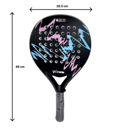 Raquette de padel CAMEWIN - Surface de la raquette MP convient à tous les types de joueurs