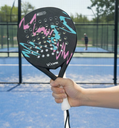 Raquette de padel CAMEWIN - Surface de la raquette MP convient à tous les types de joueurs